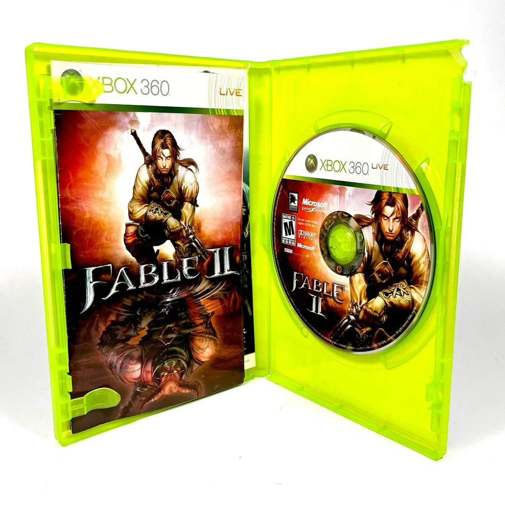 Fable II Xbox 360 Video Game Action RPG Lionhead Studios Microsoft CIB Flaw